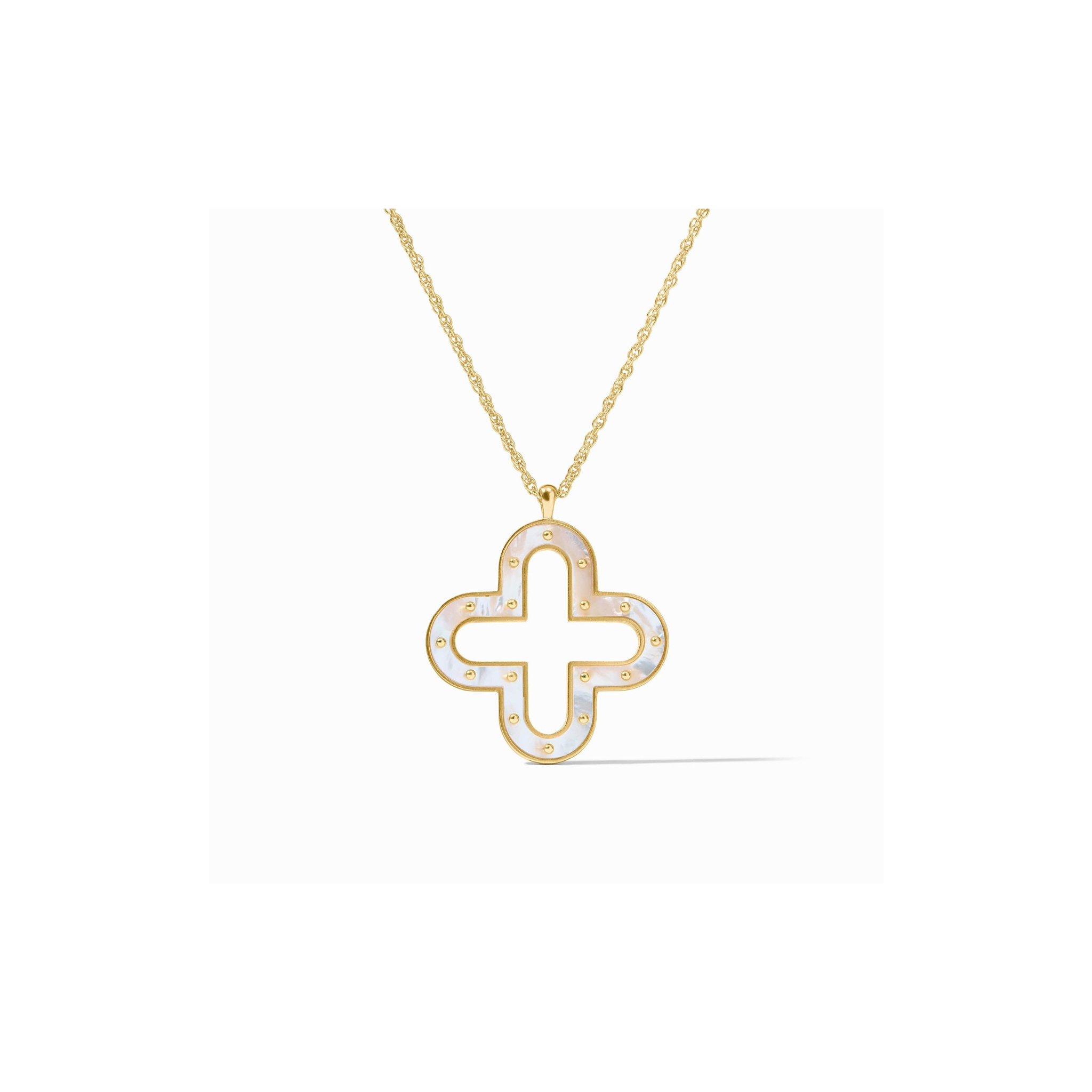 Julie Vos Colette Necklace -Mother of Pearl