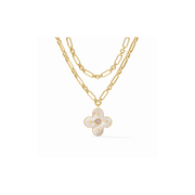 Julie Vos Colette Statement Necklace -Champagne