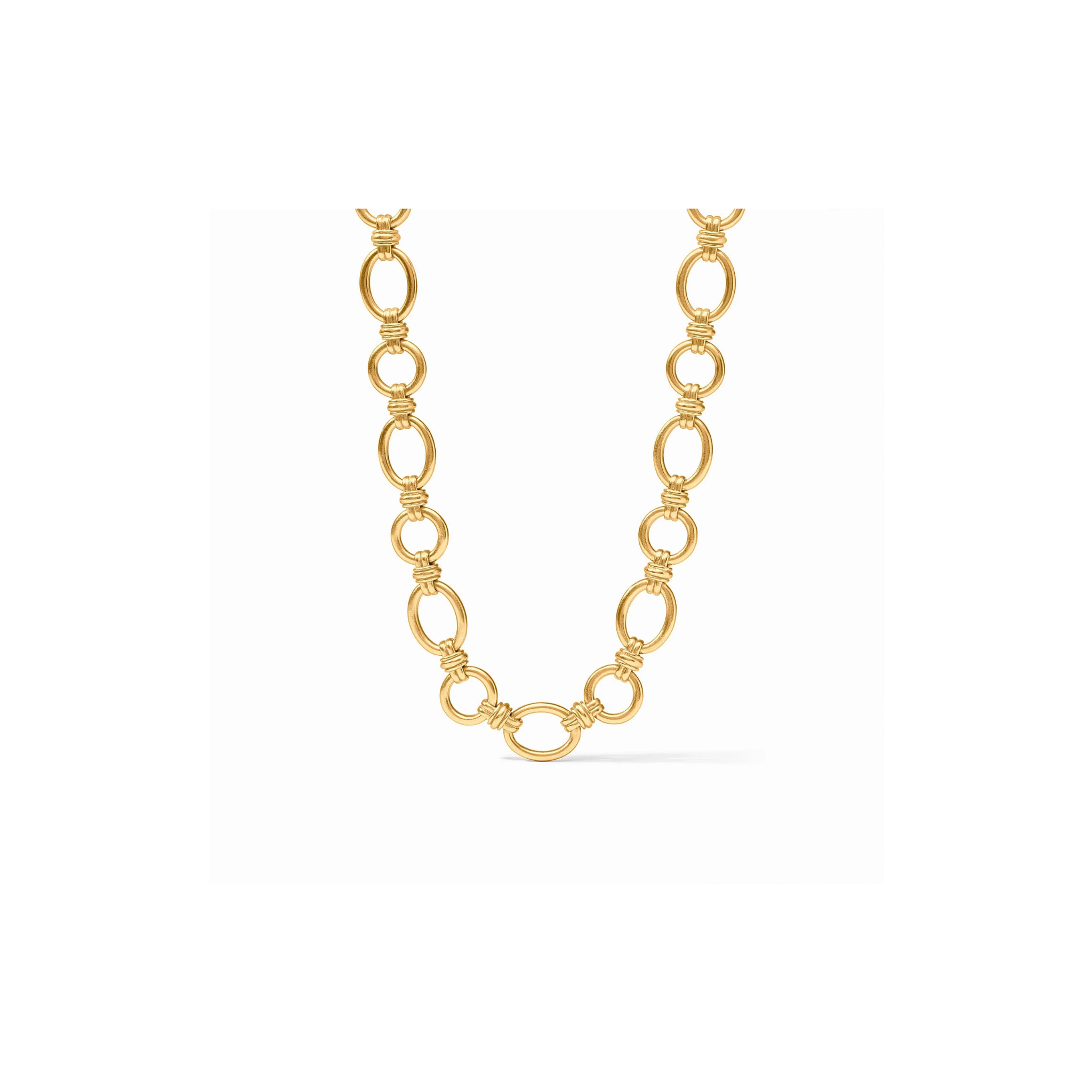 Julie Vos Portofino Link Necklace -Gold