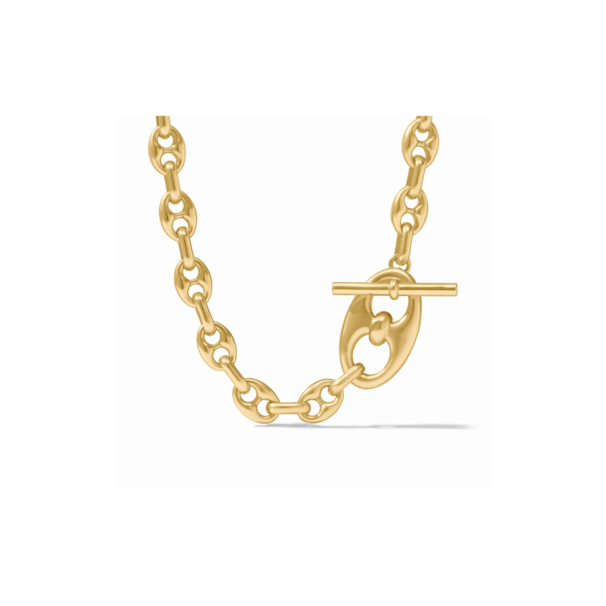 Julie Vos Laguna Demi Link Necklace -Gold