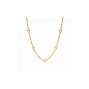 Julie Vos Laguna Delicate Station Necklace -Gold