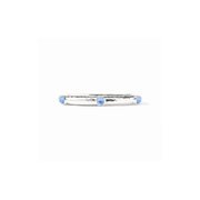 Julie Vos Catalina Stone Hinge Bangle -Iridescent Chalcedony Blue/Silver (OS)