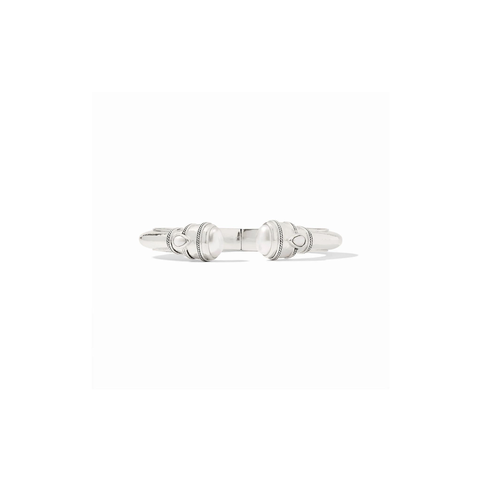 Julie Vos Cannes Demi Cuff -Pearl/Silver (OS)