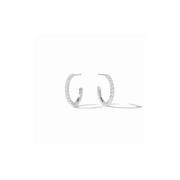 Julie Vos Juliet Hoop Earring -Pearl/Silver (S)