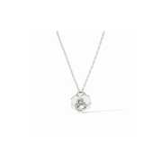 Julie Vos Bloom Delicate Necklace -Silver