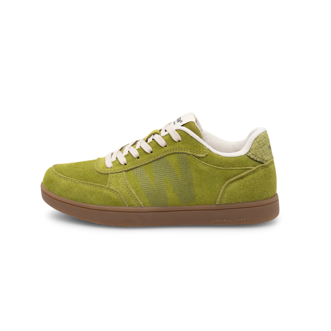 Woden Bjork Suede Sneaker -Bambus Green