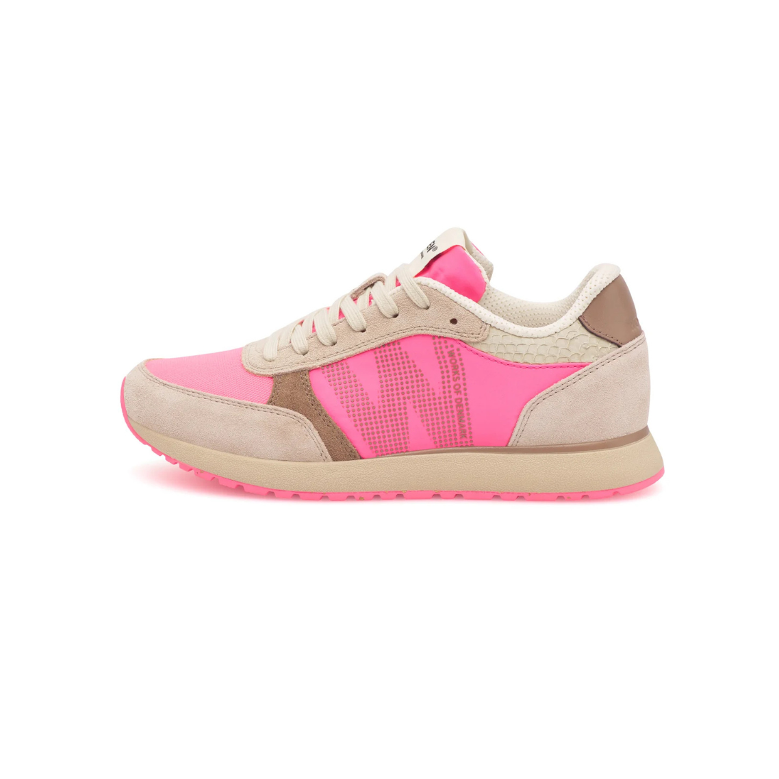 Woden Ronja Tricolor Sneaker -Raspberry Multi