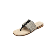 Charleston Shoe Co. Morris Sandal -Black Waves