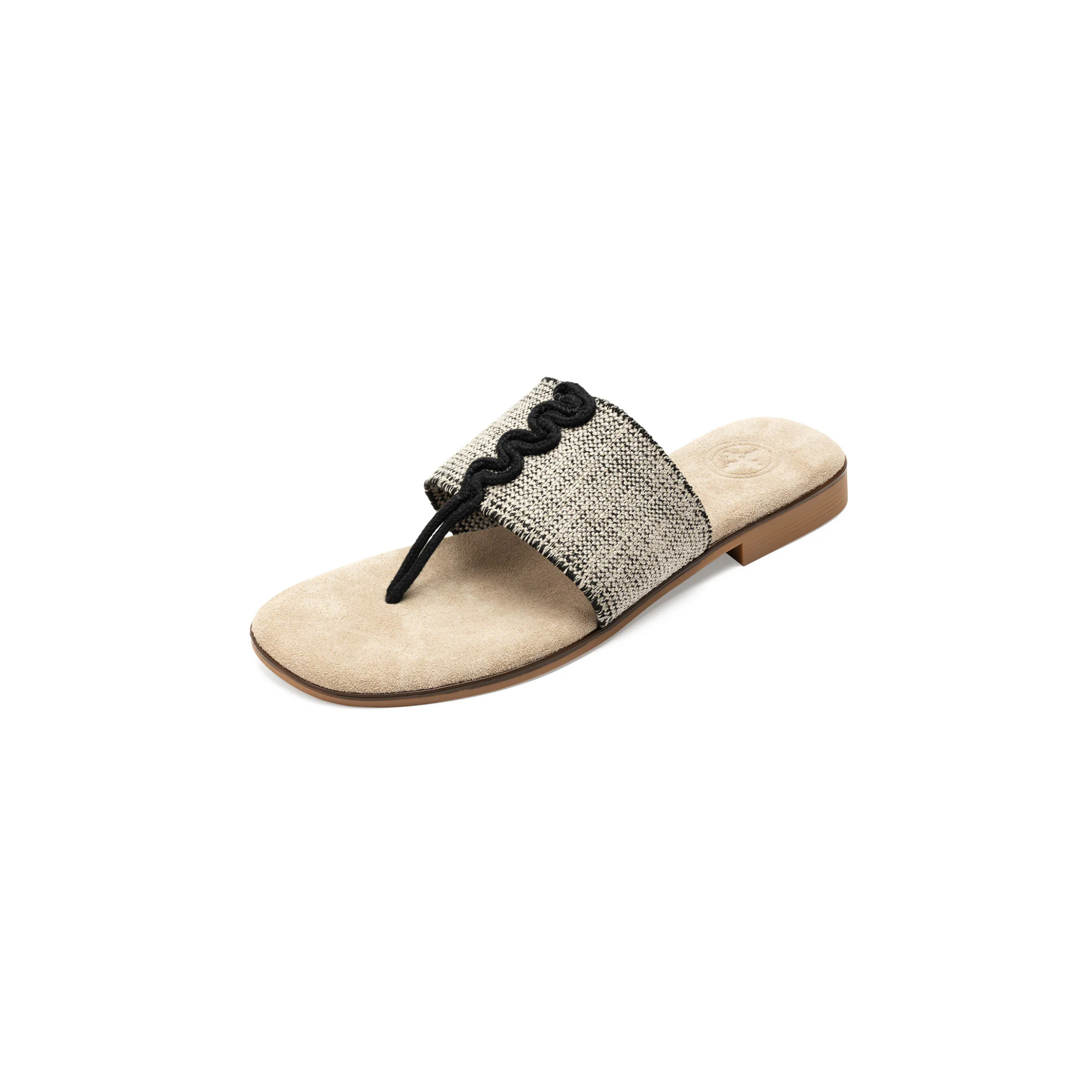 Charleston Shoe Co. Morris Sandal -Black Waves