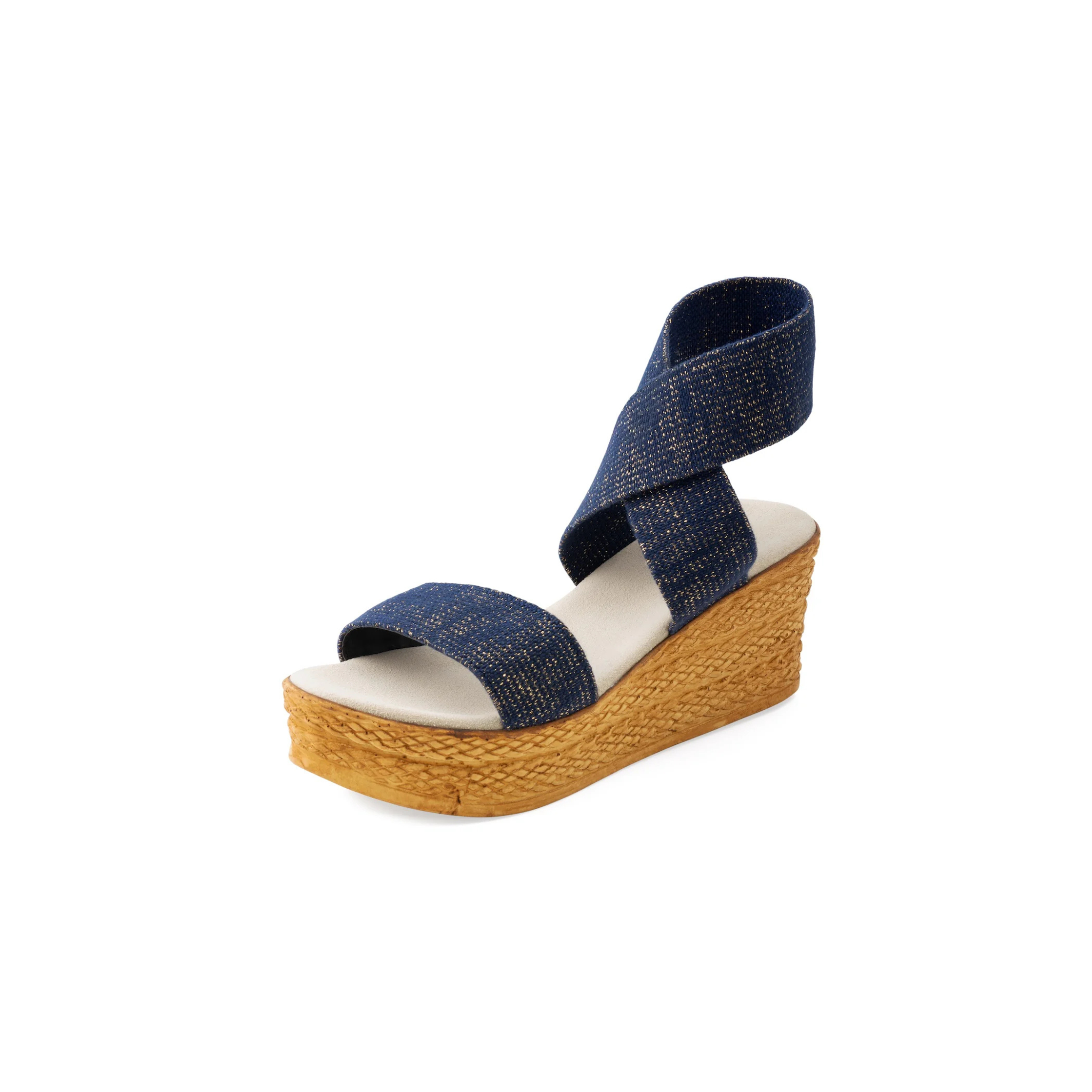 Charleston Shoe Co. Bermuda Sandal -Gilded Navy