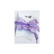 Leo + Lee Silky Sneaker Lace Set -Lavender