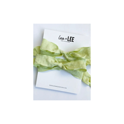 Leo + Lee Silky Sneaker Lace Set -Lime Green