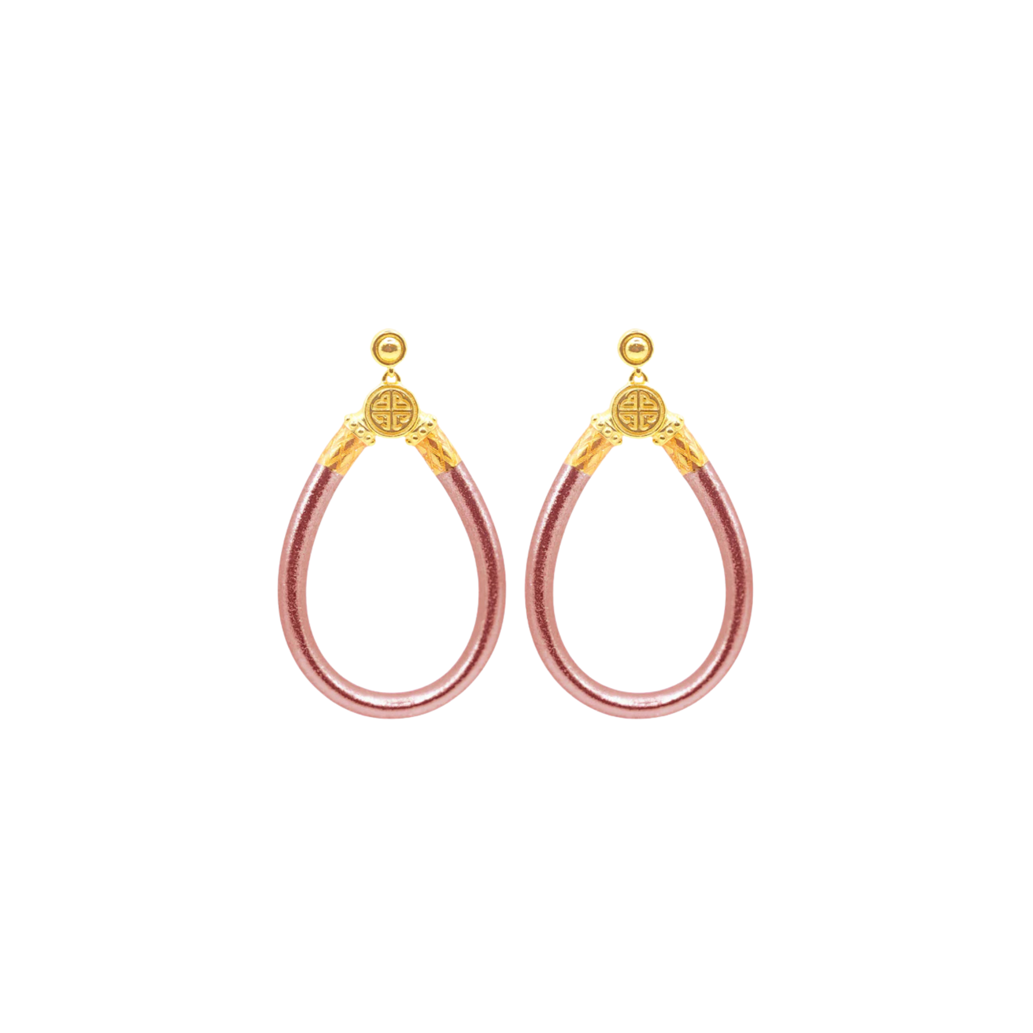 BuDhaGirl Rose Gold All Weather Earrings