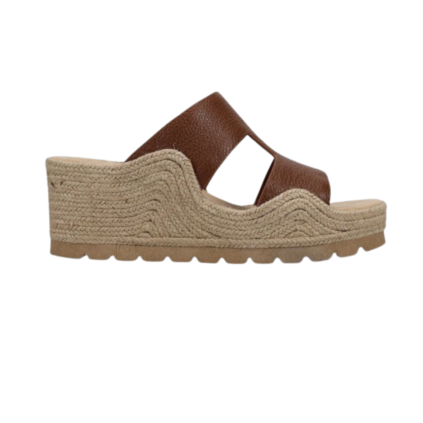 Vaneli Cyril Wedge Sandal -Cuoio Milled Calf