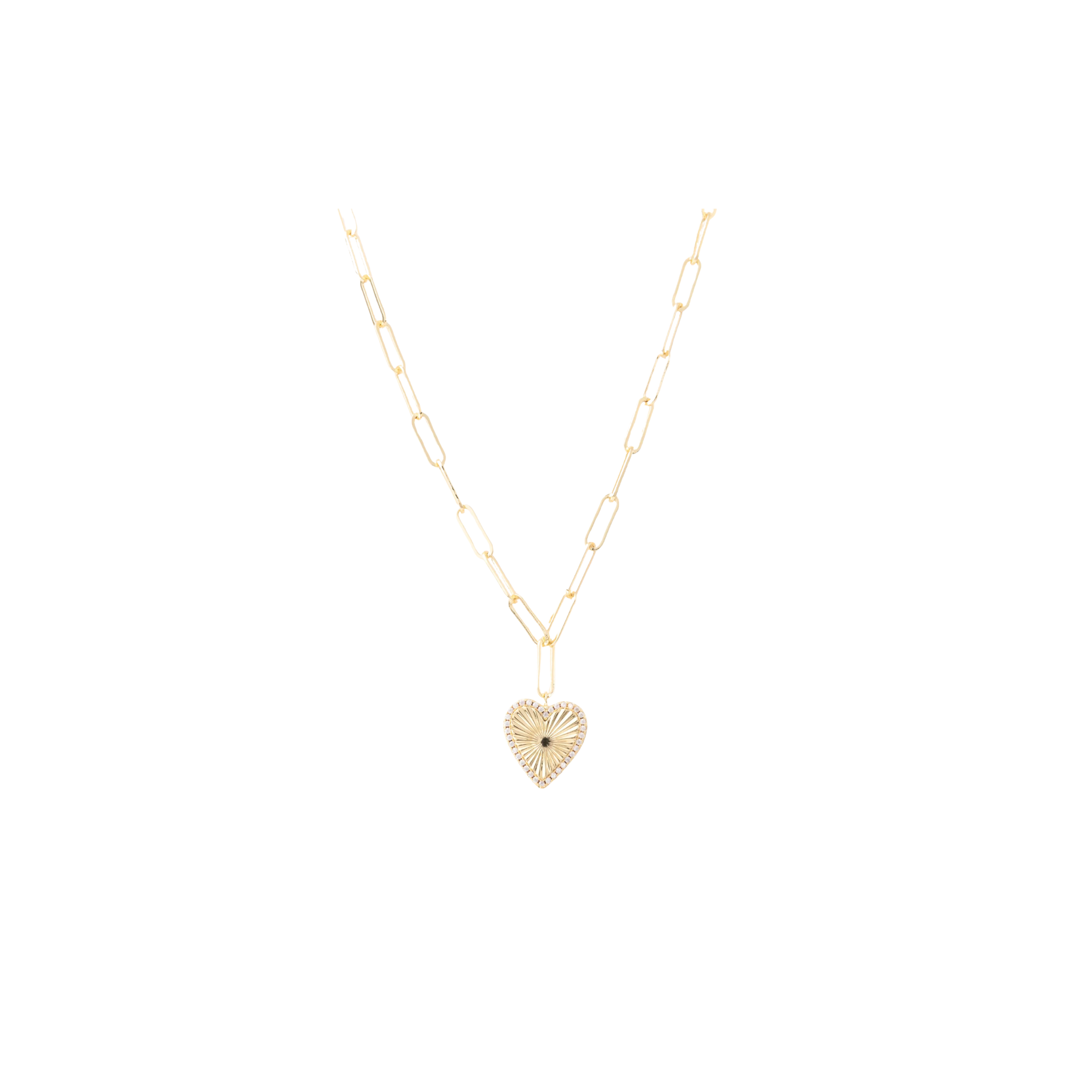 Michelle McDowell Hadley Heart Necklace