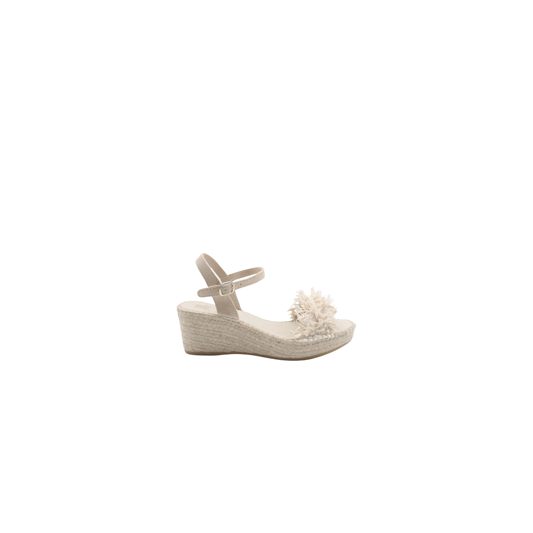 Juncal Aguirre Creta Ecru Sandal -Beige