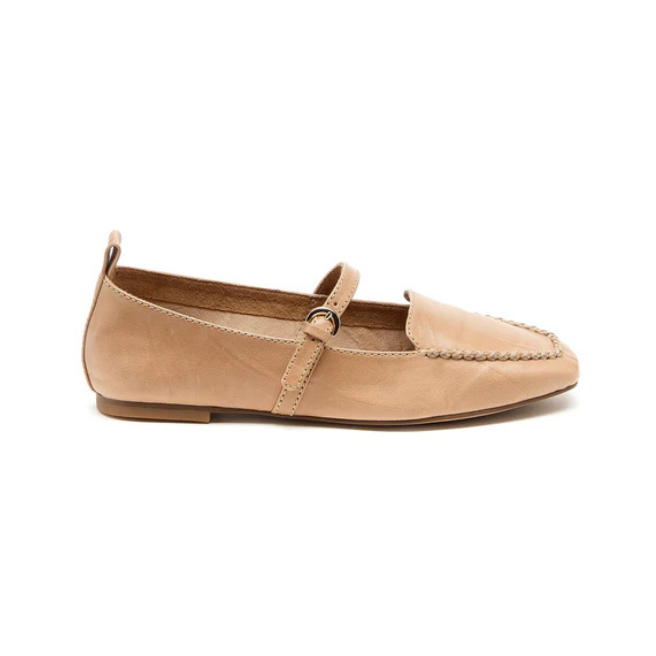 Kelsi Dagger Ferry Mary Jane Flats -Bison