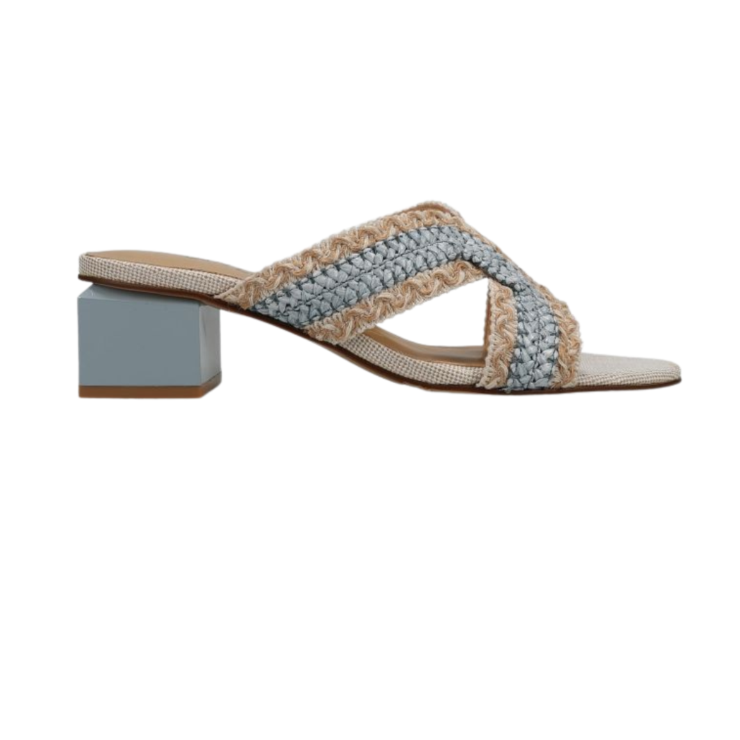 Vaneli Cyndia Sandal -Sky Beige Braid
