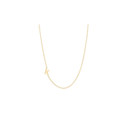 Julie Vos Initial Delicate Necklace Gold -K