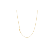 Julie Vos Initial Delicate Necklace Gold -R