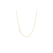 Julie Vos Initial Delicate Necklace Gold -T
