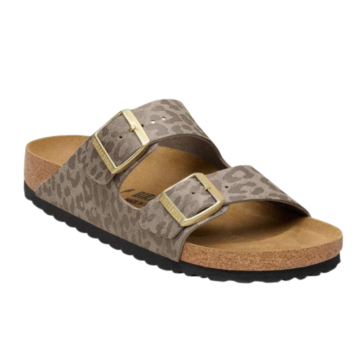 Birkenstock Arizona SYN Leo Grey Taupe (Narrow Width)