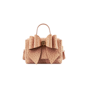 Lisette Bow Crossbody Bag -Blush