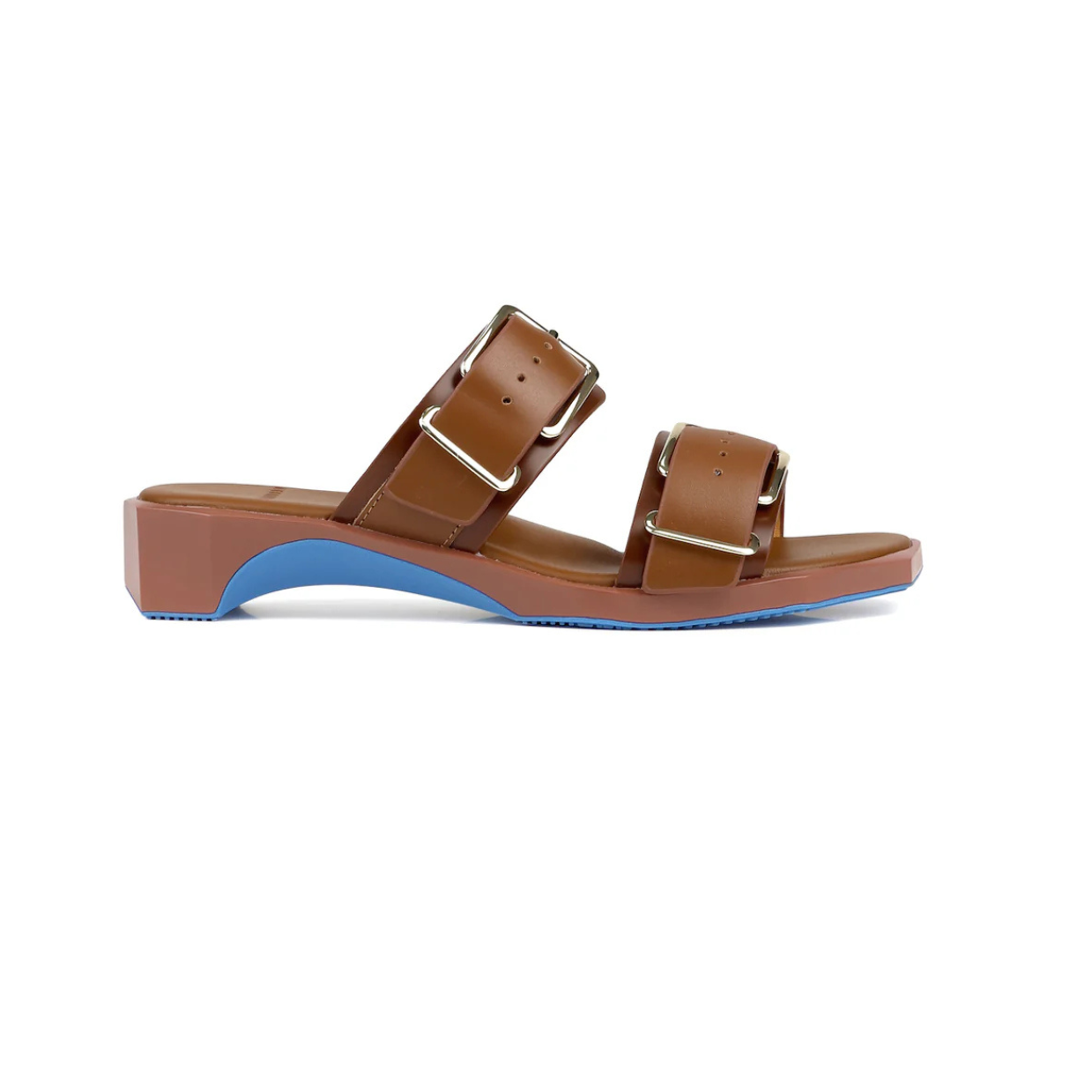 4CCCCEES Follin Mona Slide Sandal -Brown