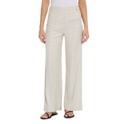 Lysse Gabriela High Waist Linen Blend Pants -Flax Linen