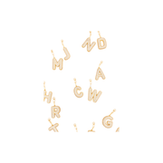Michelle McDowell Bag Initial Charms -Heather