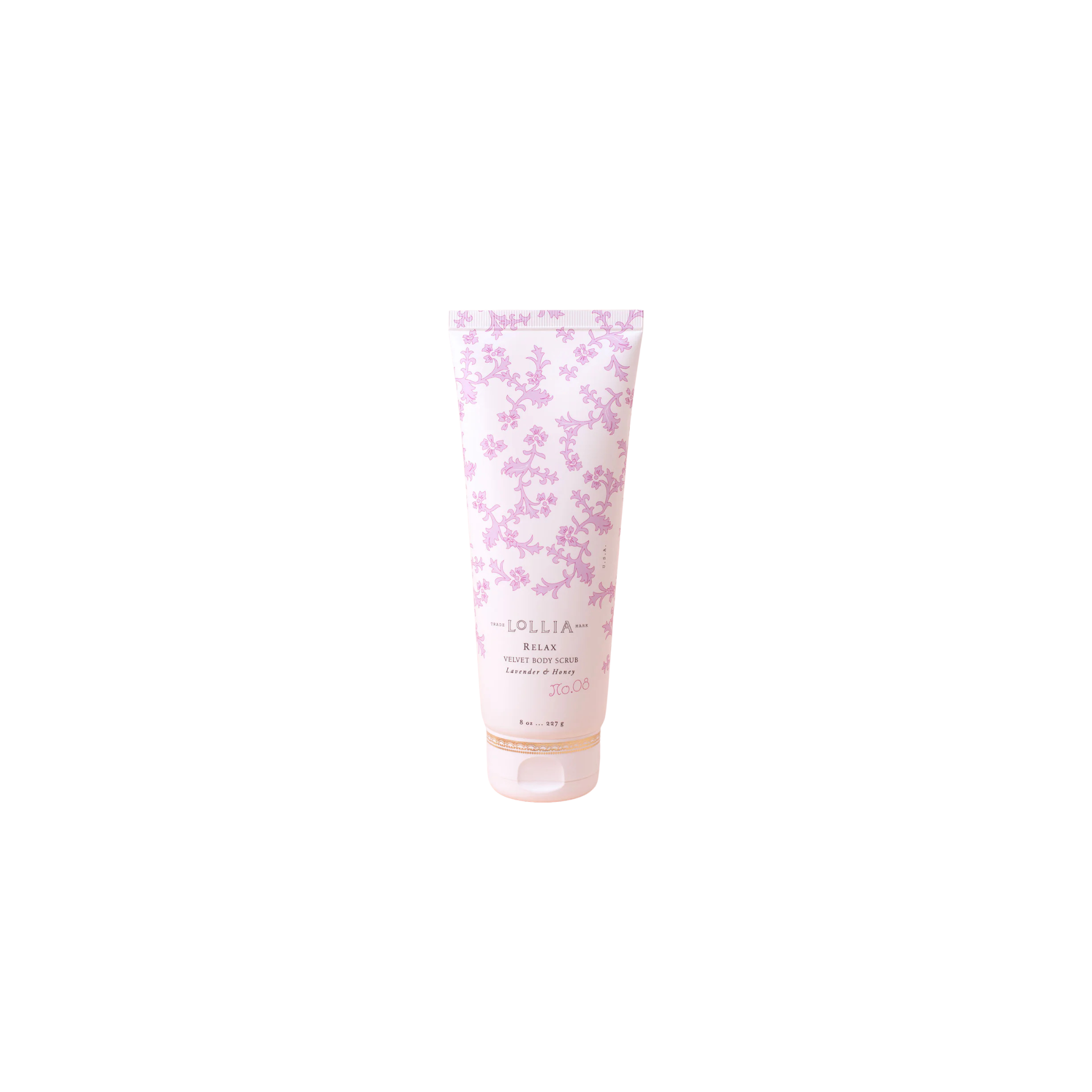 Lollia Relax Velvet Body Scrub 8oz