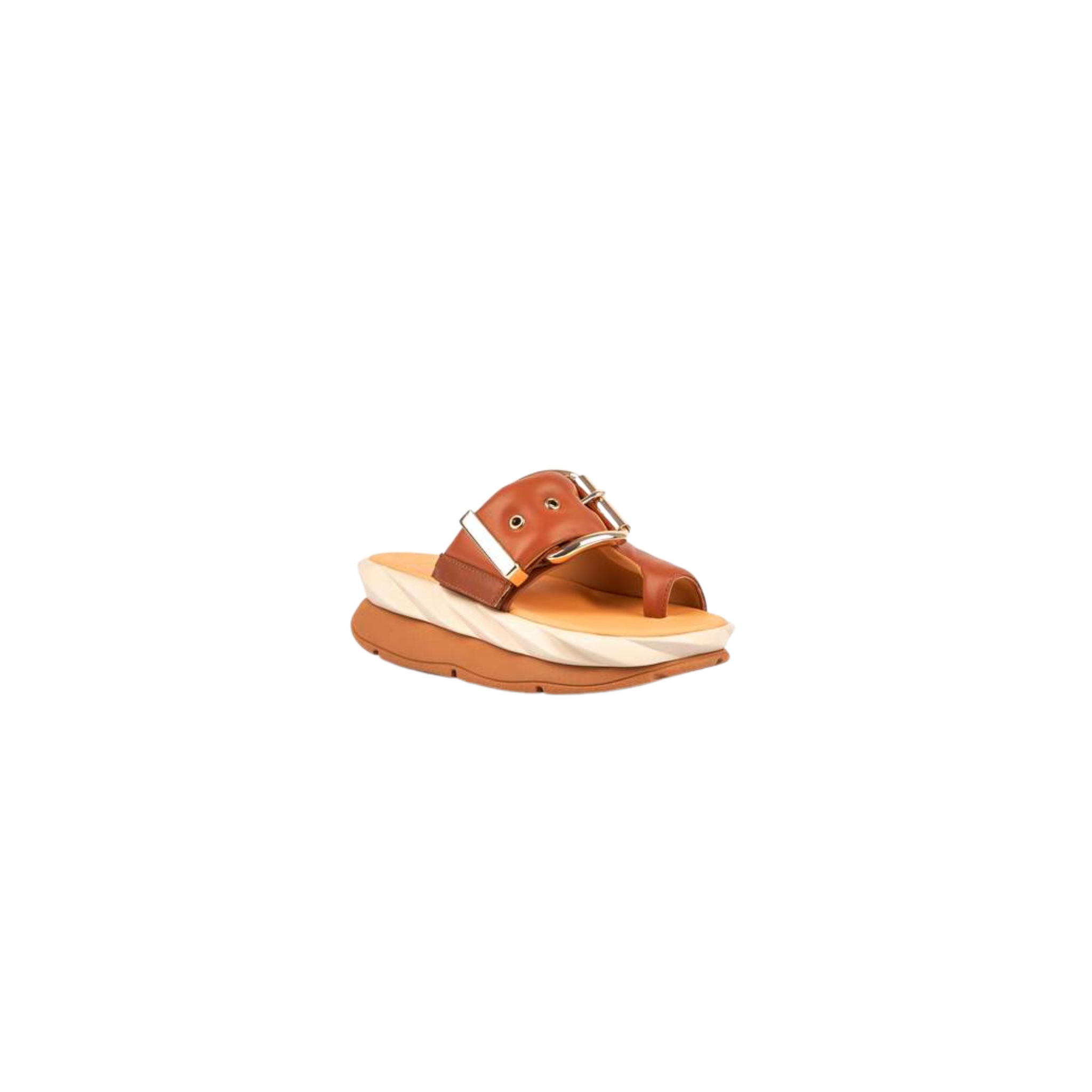 4CCCCEES Mellow Glow Platform Sandal -Brown