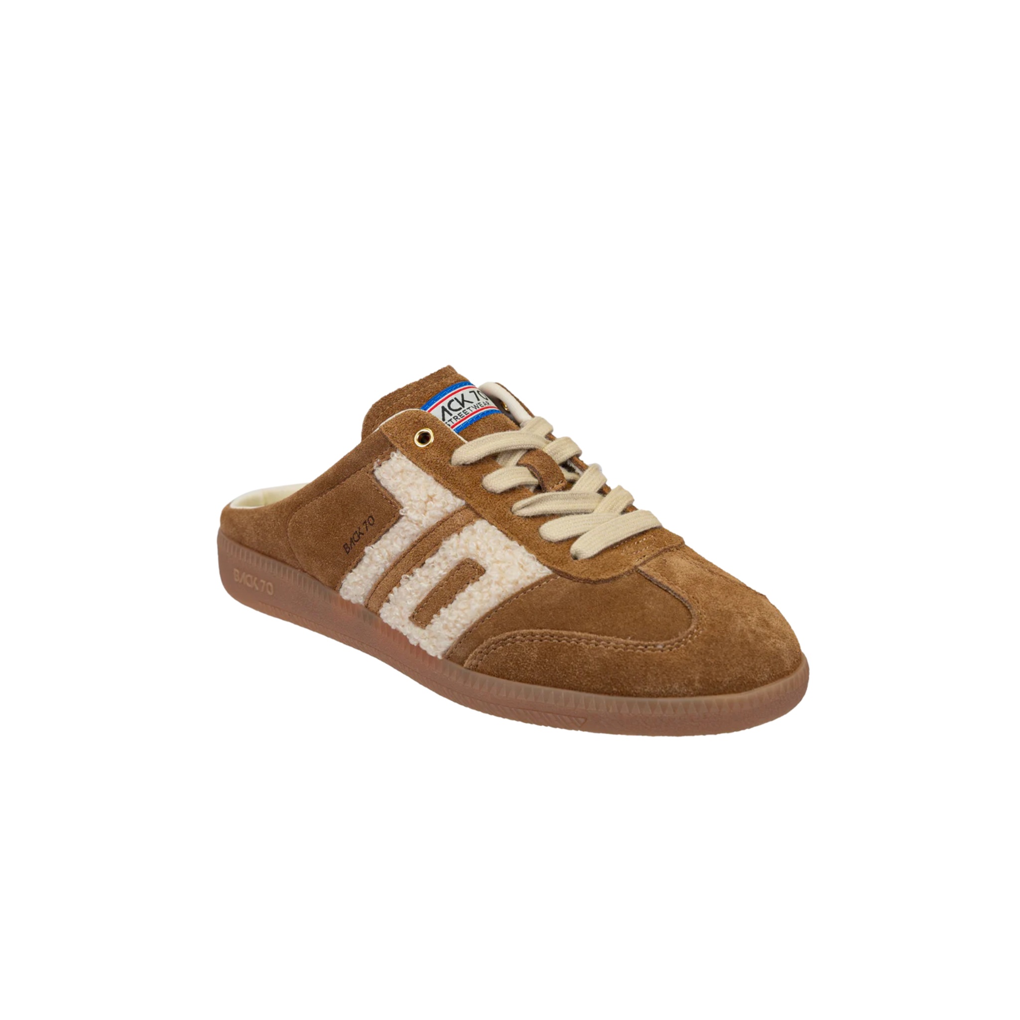 Back 70 Easter Backless Sneaker-Tobacco