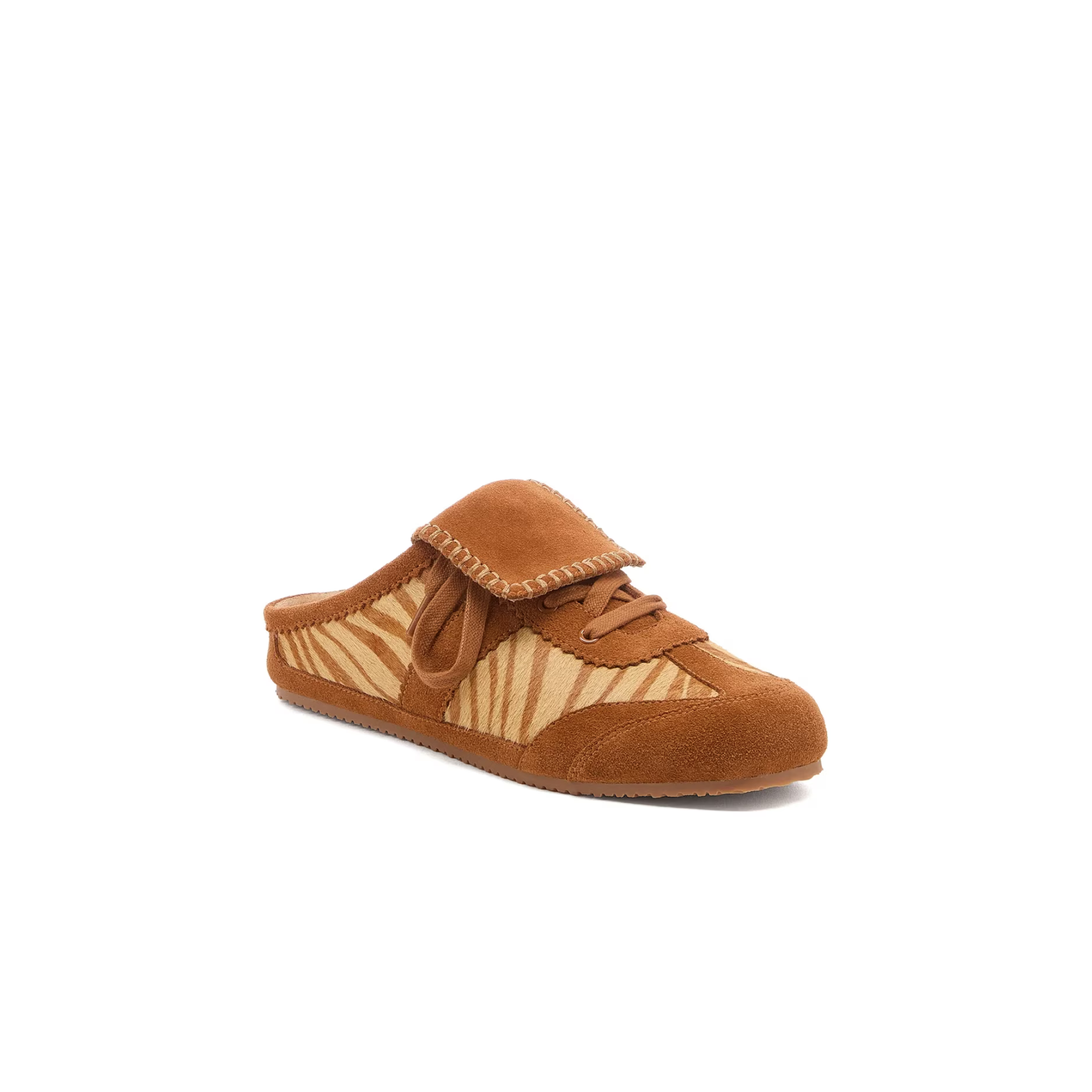 Kelsi Dagger Scotty Slip-On Sneaker-Brown Zebra Print