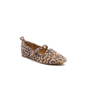 Kelsi Dagger Ferry Mary Jane Flat-Leopard Print