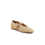 Kelsi Dagger Freya Mary Jane Flat-Netted Raffia