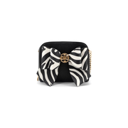 Like Dreams Zebra Bow Mini Crossbody Bag