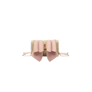 Like Dreams Bonnie Straw Wallet Bowtie Crossbody Bag-Pink
