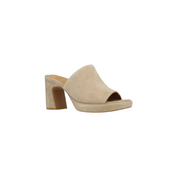 L'Amour Des Pieds Kashi Slip on Sandals -Taupe Suede