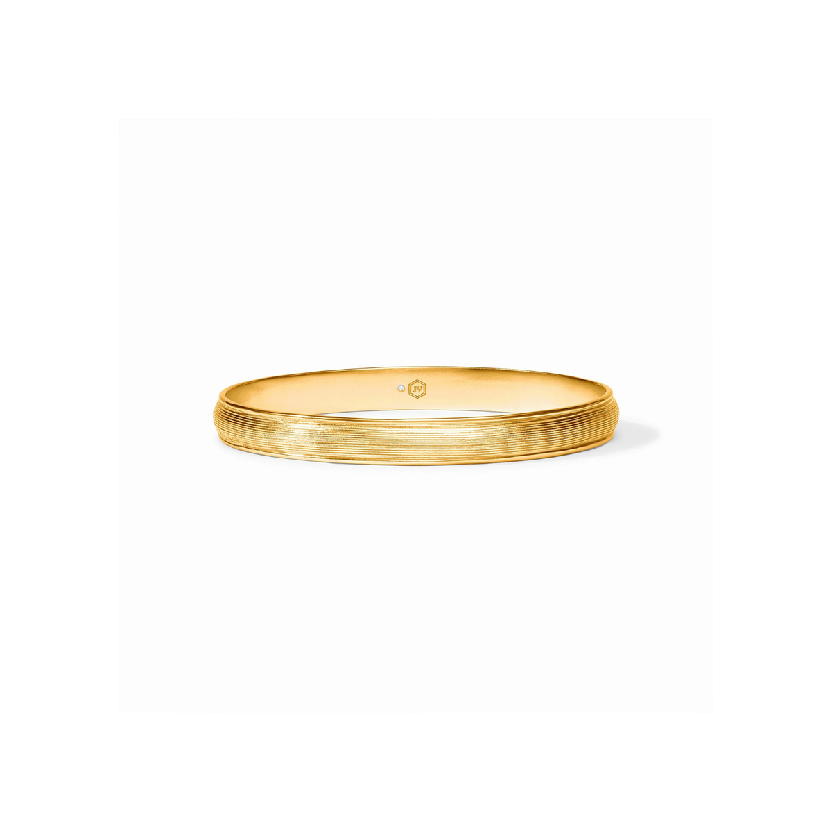 Julie Vos Cobblestone Stacking Bangle-Gold (M)