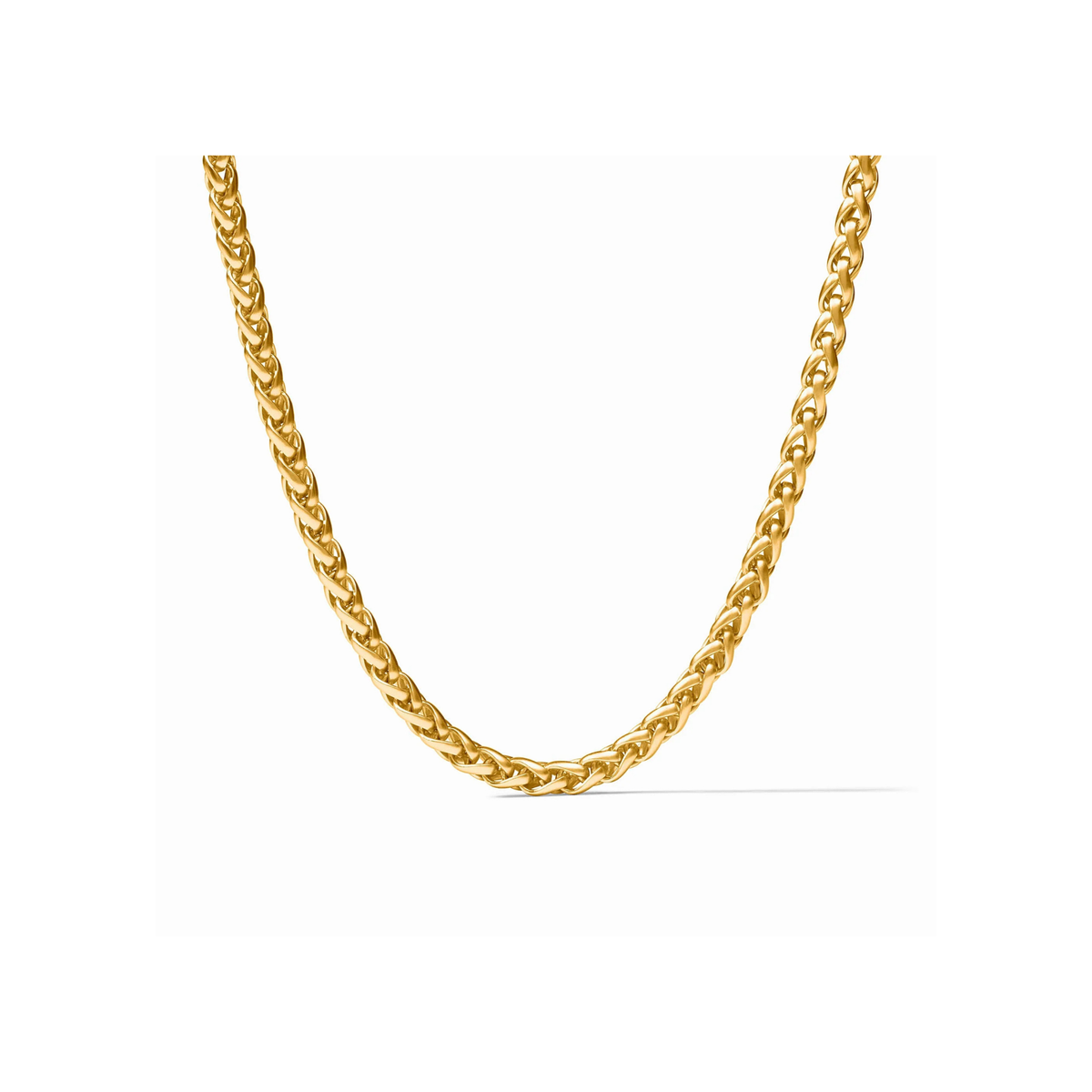 Julie Vos Cobblestone Link Necklace-Gold