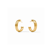 Julie Vos Cobblestone Hoop Earring-Gold (M)