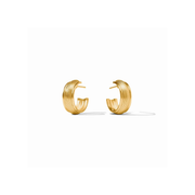 Julie Vos Cobblestone Hoop Earring-Gold (S)