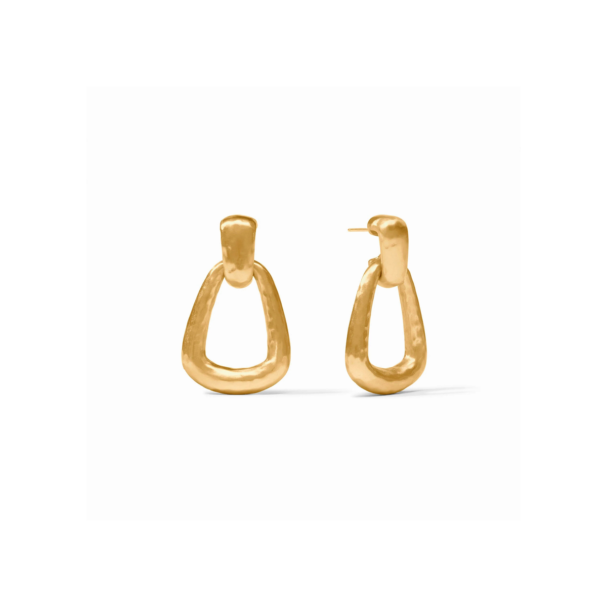 Julie Vos Sahara Demi Doorknocker Earring-Gold