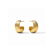 Julie Vos Cobblestone Statement Hoop Earring-Gold
