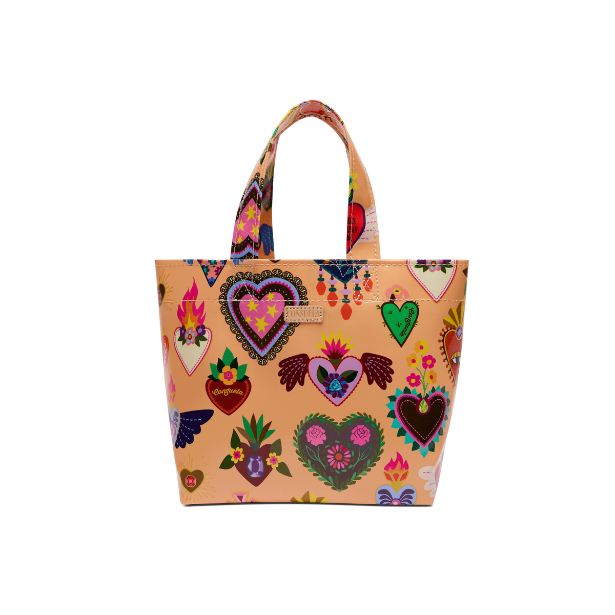 Consuela Mini Bag Utility Tote -Peach