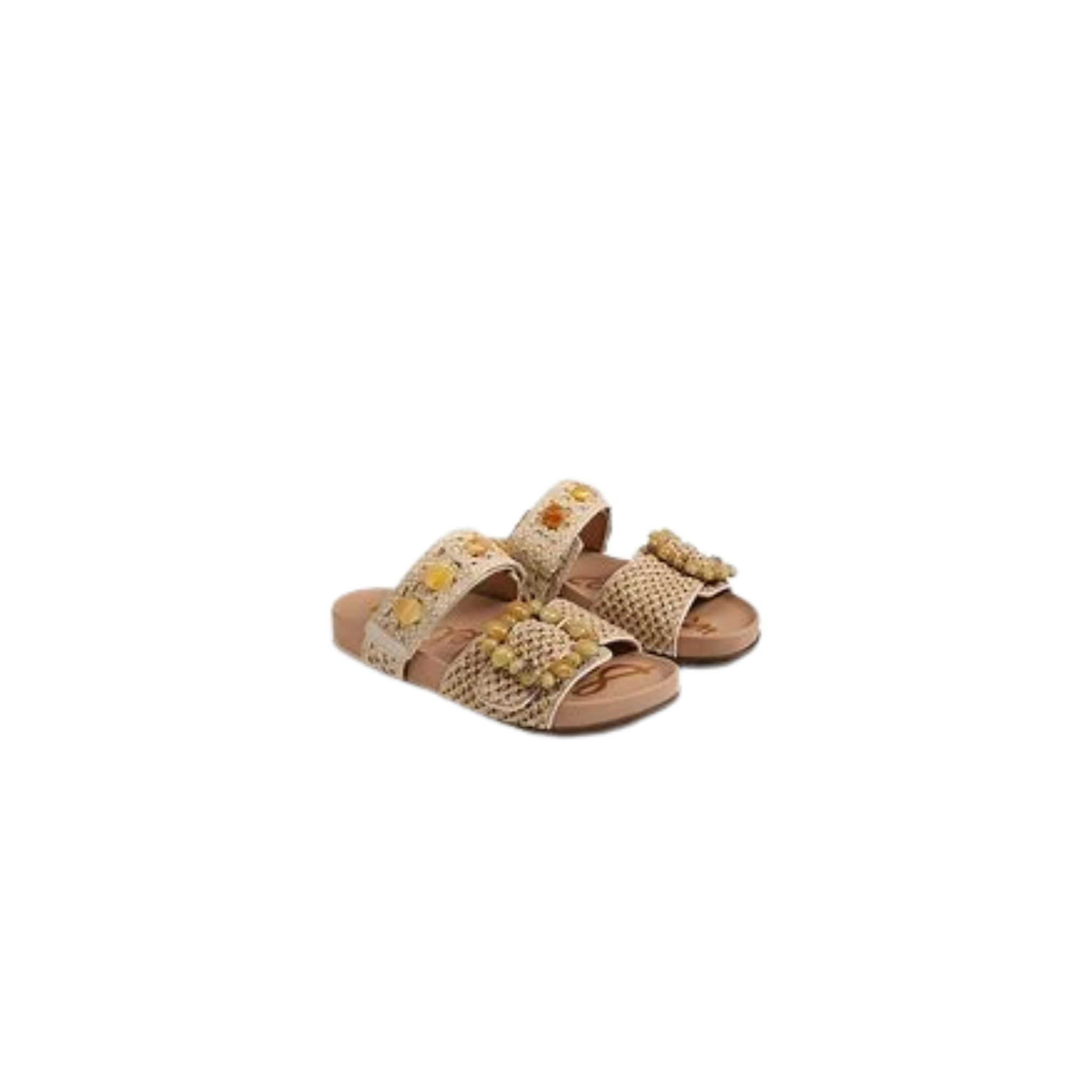 Regan Beaded Slide Sandal
