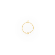 Michelle McDowell Meredith Initial Bracelet -E