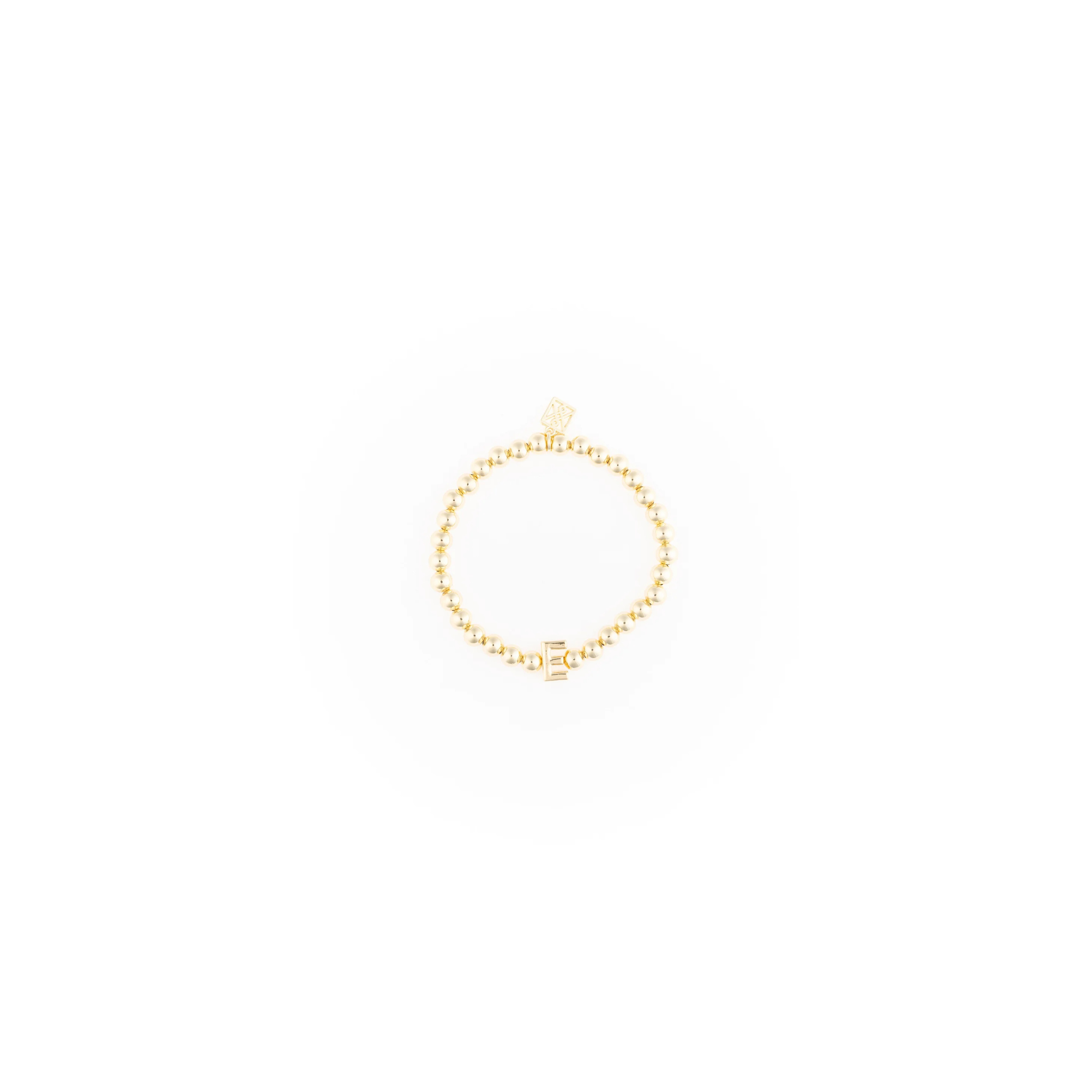 Michelle McDowell Meredith Initial Bracelet -E