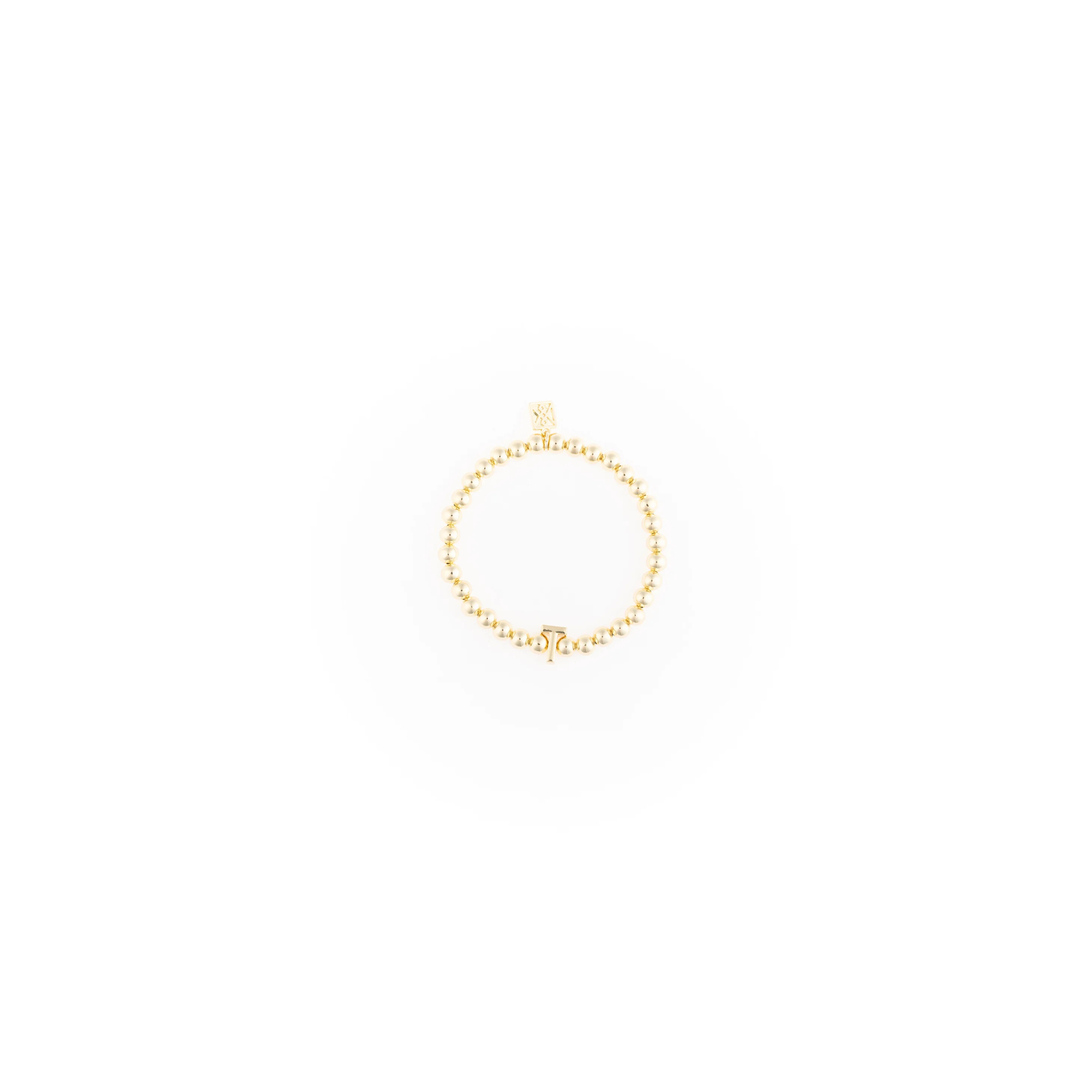 Michelle McDowell Meredith Initial Bracelet -T